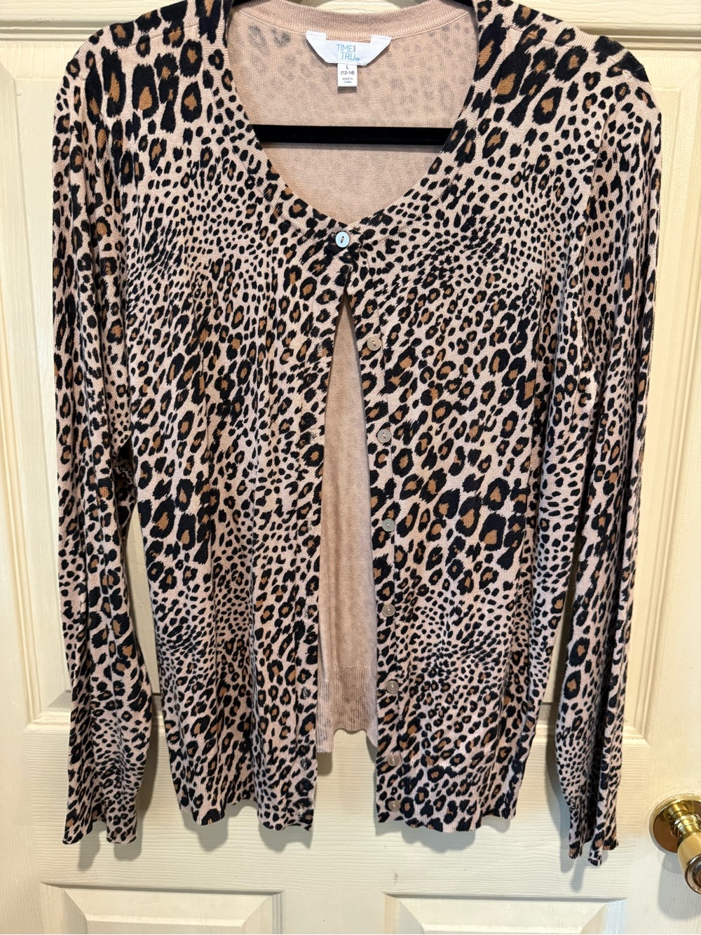 Women’s Leopard Print Cardigan